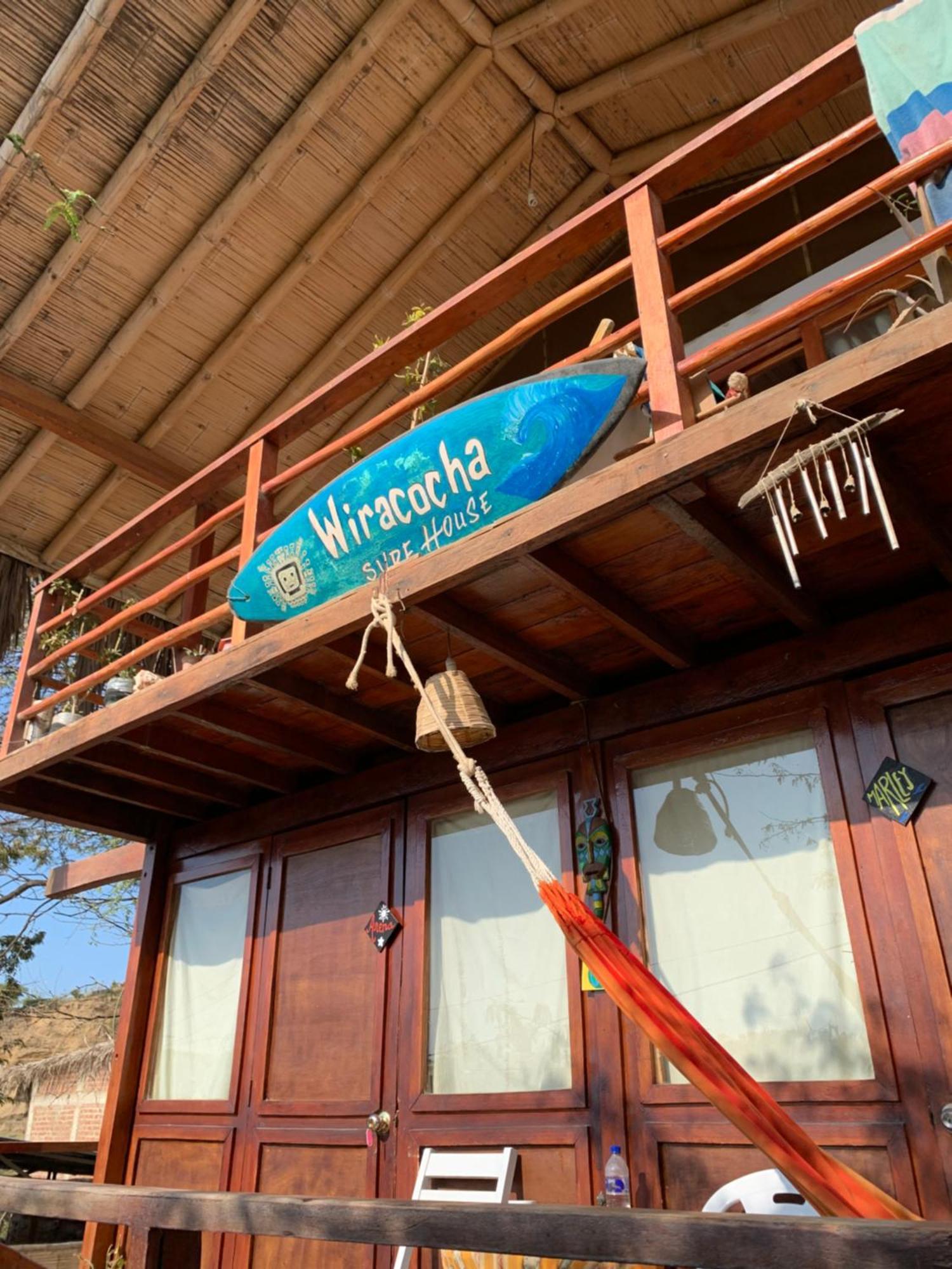 Wiracocha Hostal Mancora Exterior photo