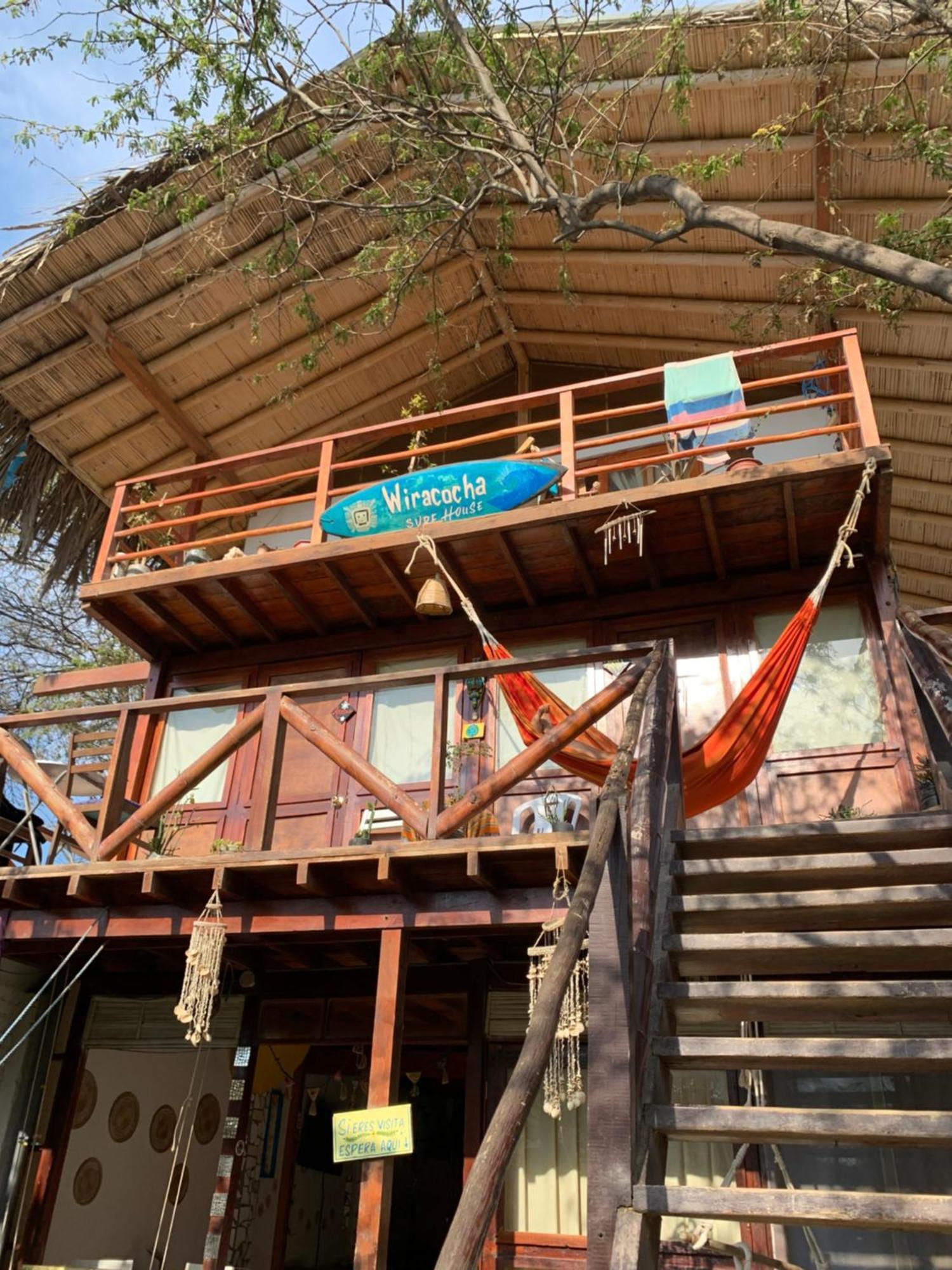 Wiracocha Hostal Mancora Exterior photo